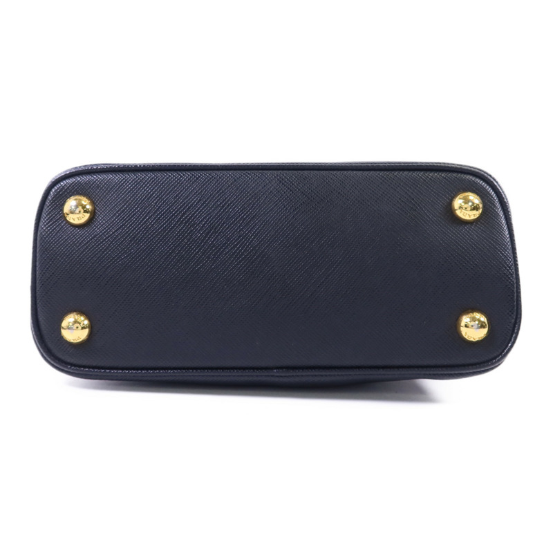 PRADA Saffiano皮革2 Way Shoulder金扣手挽肩背兩用袋-3