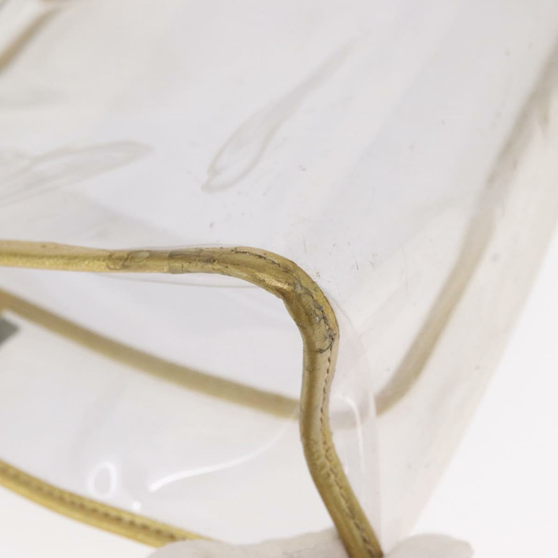 【日本直送】香奈兒鏈條手提包，透明乙烯基材質，CC標誌，正品編號157398V-14