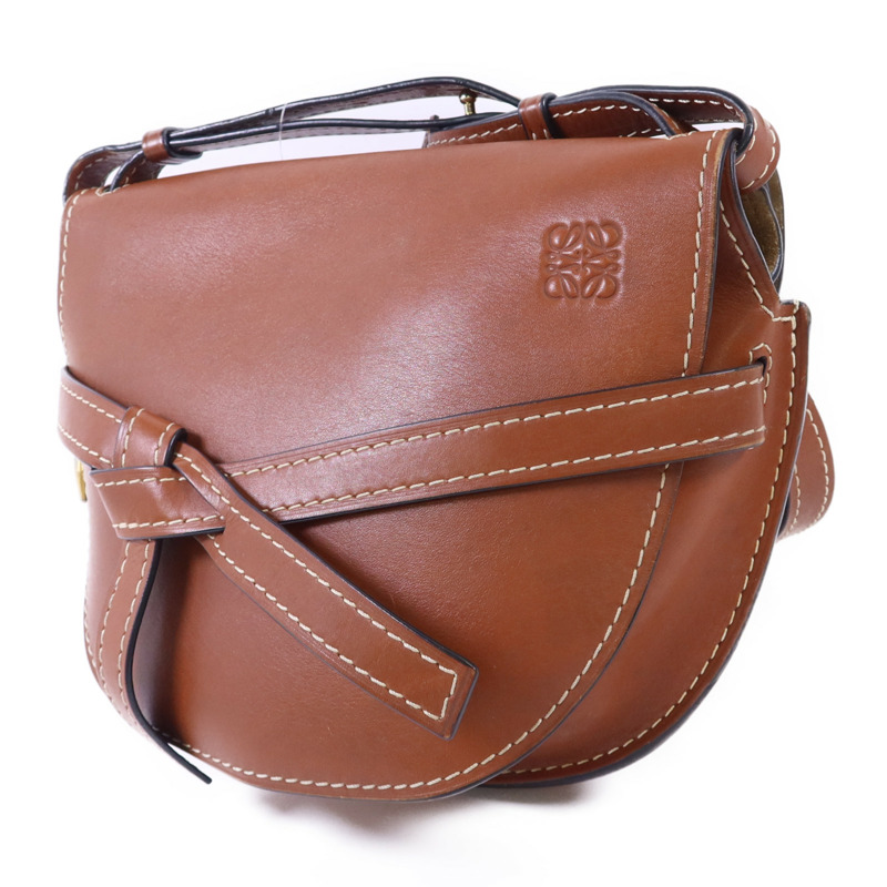 LOEWE 牛皮皮革Gate Small肩背袋-2