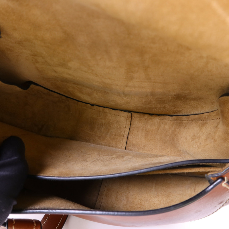 LOEWE 牛皮皮革Gate Small肩背袋-5