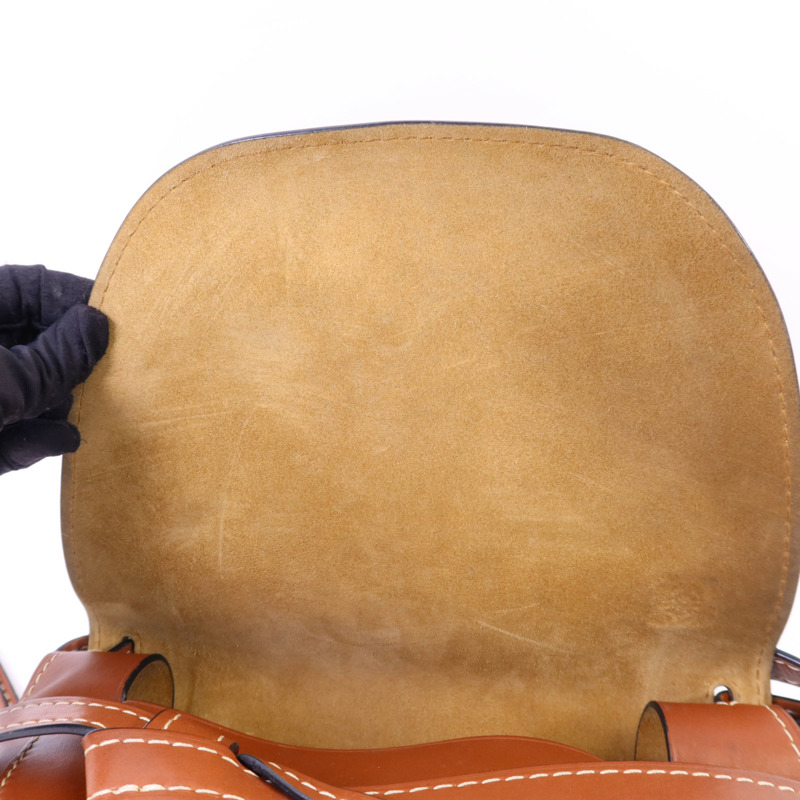 LOEWE 牛皮皮革Gate Small肩背袋-6