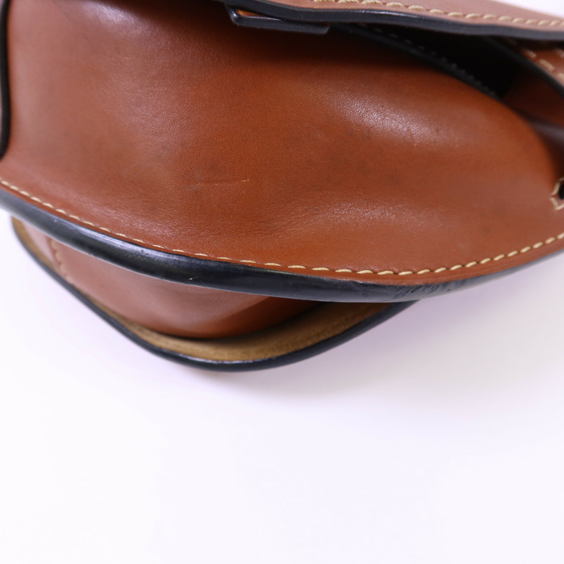 LOEWE 牛皮皮革Gate Small肩背袋-11