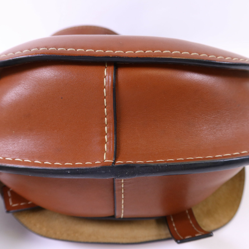 LOEWE 牛皮皮革Gate Small肩背袋-18