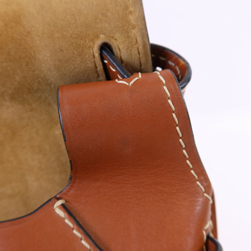 LOEWE 牛皮皮革Gate Small肩背袋-23