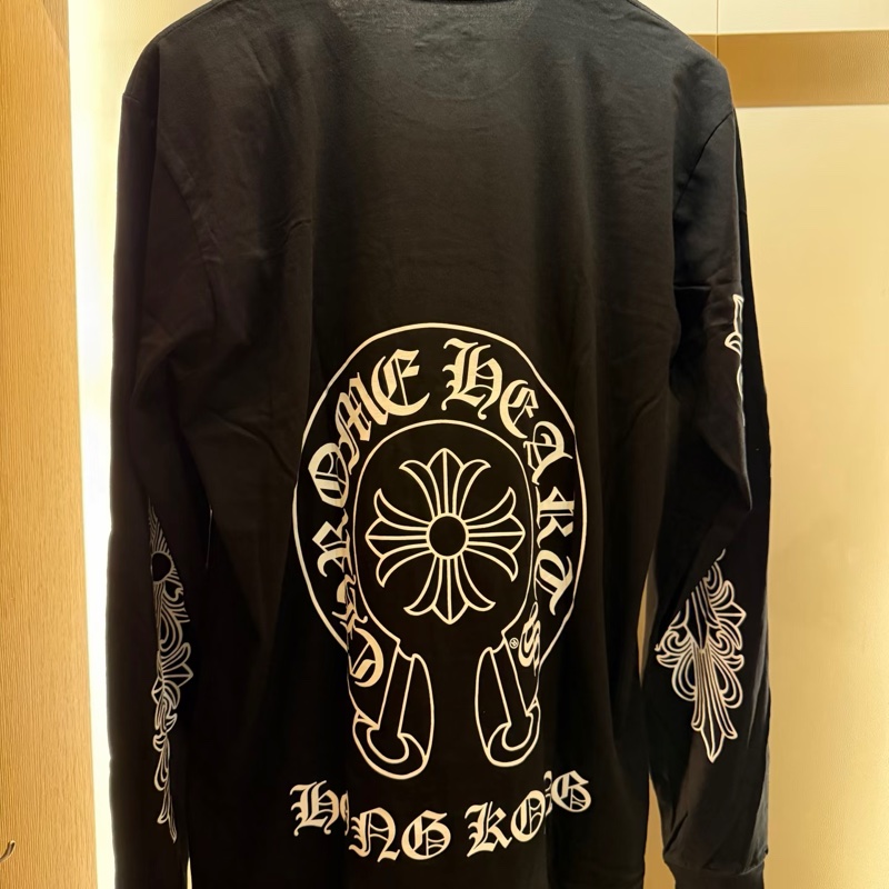 全新 Chrome Hearts 克羅心香港限定長袖T恤 M碼-2