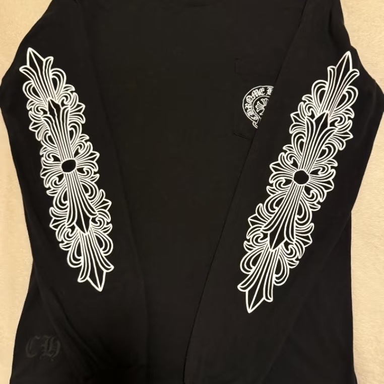 全新 Chrome Hearts 克羅心香港限定長袖T恤 M碼-4