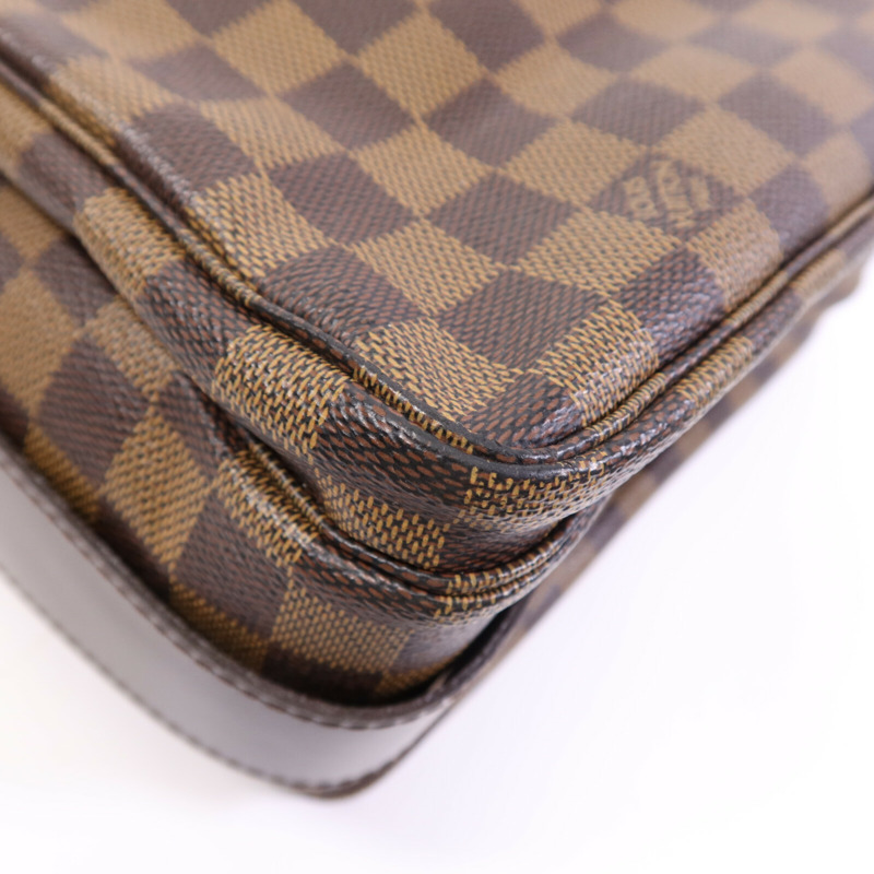 LOUIS VUITTON Damier Ebene Naviglio金扣肩背袋-14