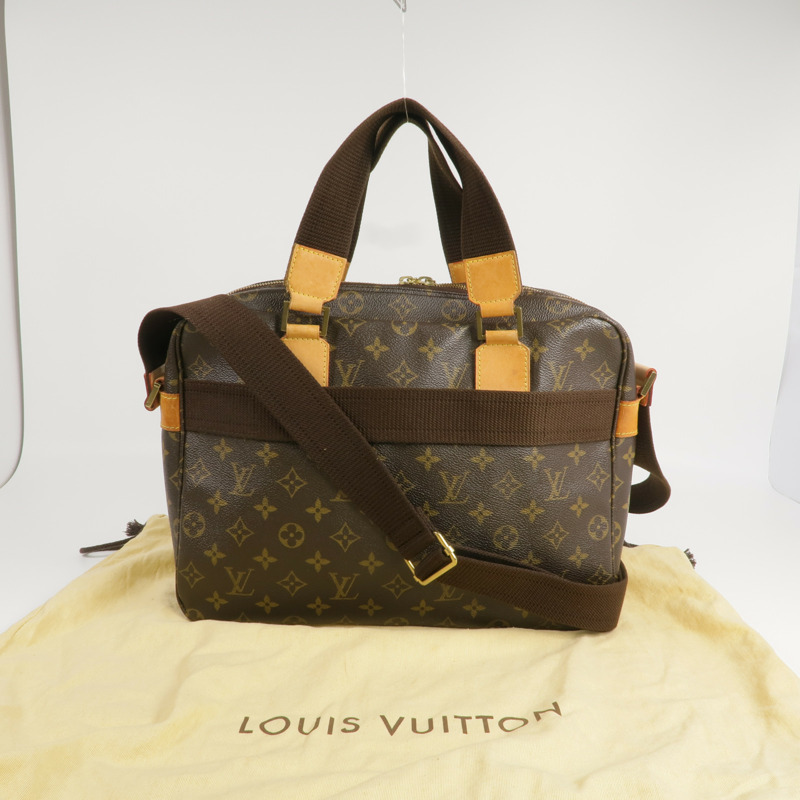 LOUIS VUITTON Monogram Sac Bosphore金扣手挽肩背兩用袋-8