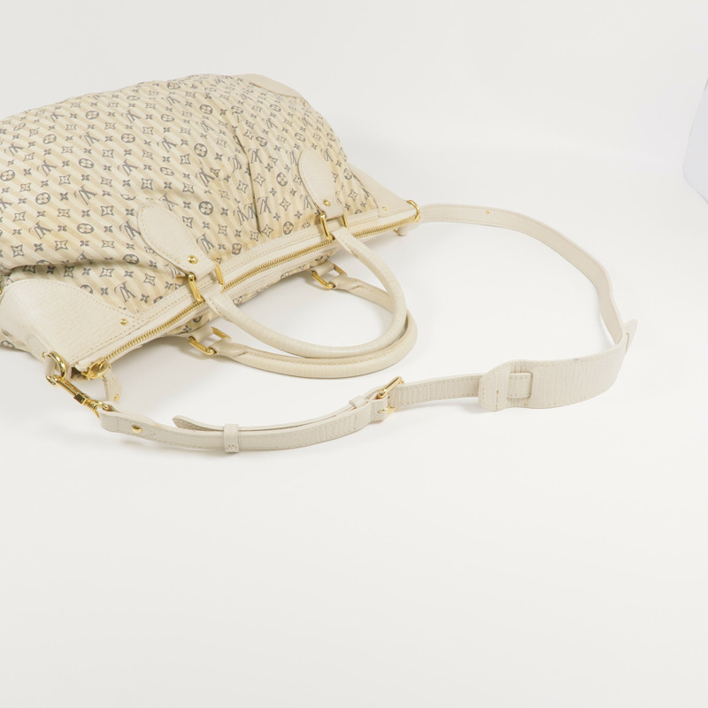 LOUIS VUITTON Monogram Mini Lin Marina GM金扣手挽肩背兩用袋-4