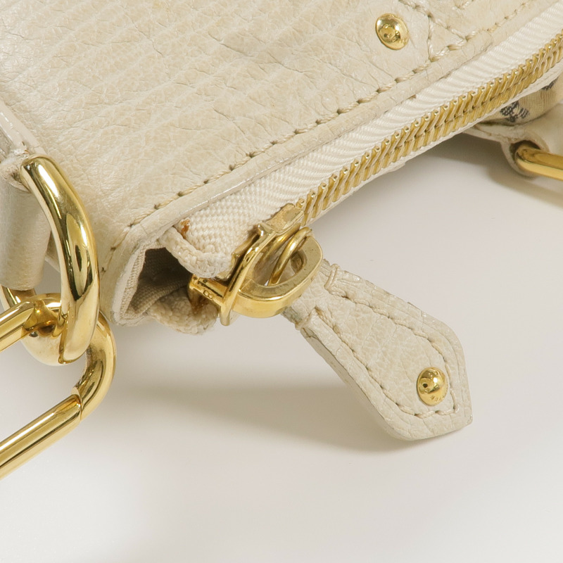 LOUIS VUITTON Monogram Mini Lin Marina GM金扣手挽肩背兩用袋-9