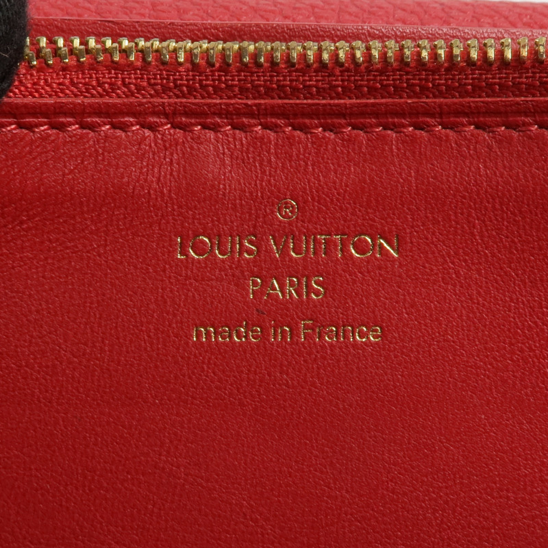 LOUIS VUITTON 牛皮皮革Portefeuille Capucines金扣長錢包-6