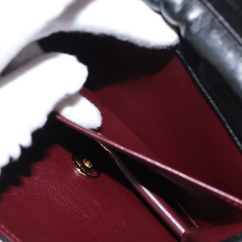 【日本直送】香奈兒 (CHANEL) 絎縫鏈條肩背包，羊皮材質，黑色，金色雙C標誌，正品編號 157999SAV-25