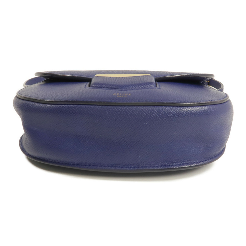 CELINE 牛皮皮革Trotter Small金扣肩背袋-3