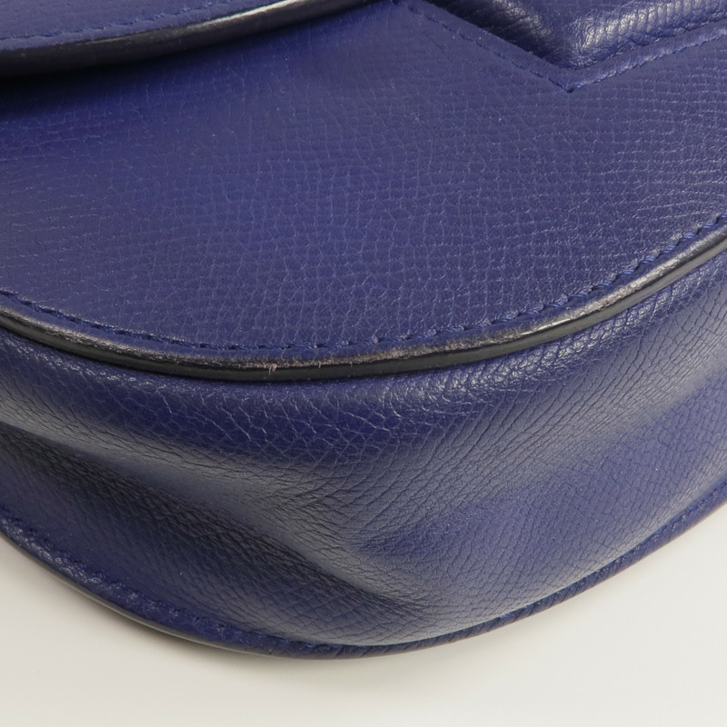 CELINE 牛皮皮革Trotter Small金扣肩背袋-9