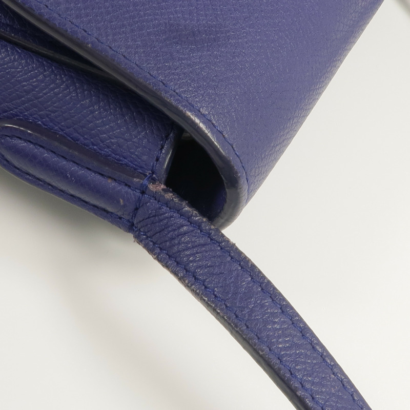 CELINE 牛皮皮革Trotter Small金扣肩背袋-12