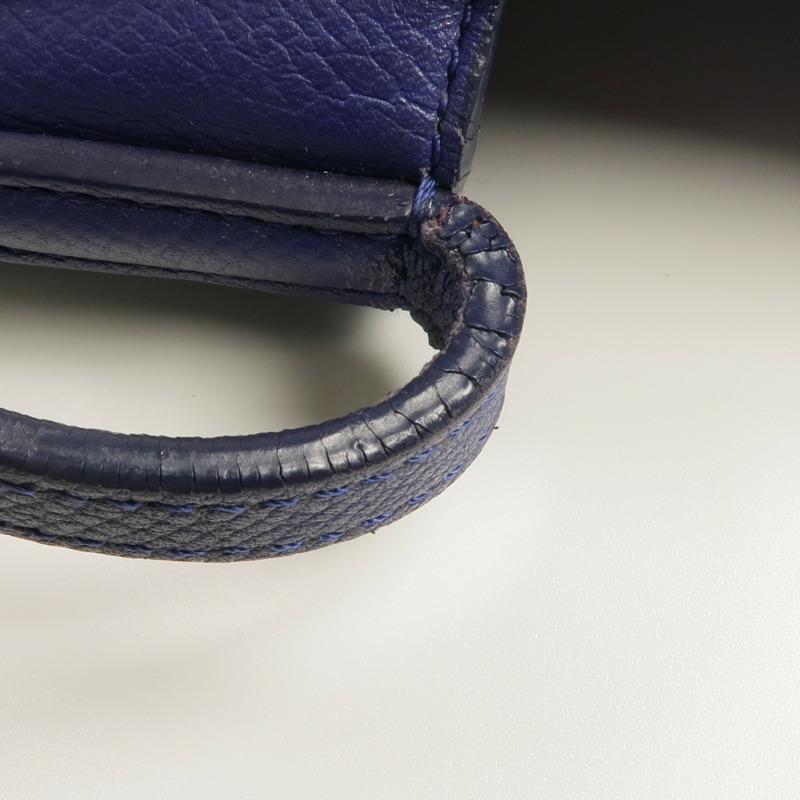 CELINE 牛皮皮革Trotter Small金扣肩背袋-15