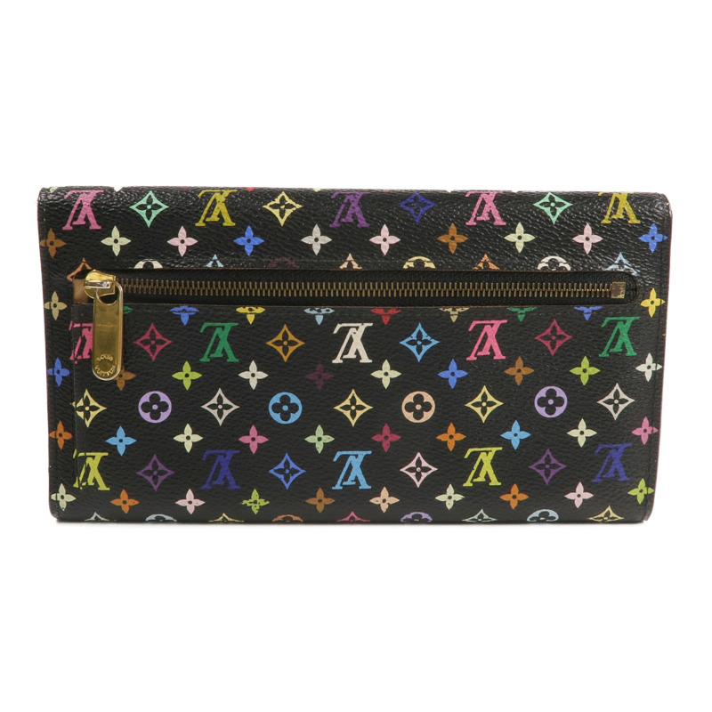 LOUIS VUITTON Monogram Multicolore Portefeuille Eugenie Wallet金扣長錢包-2