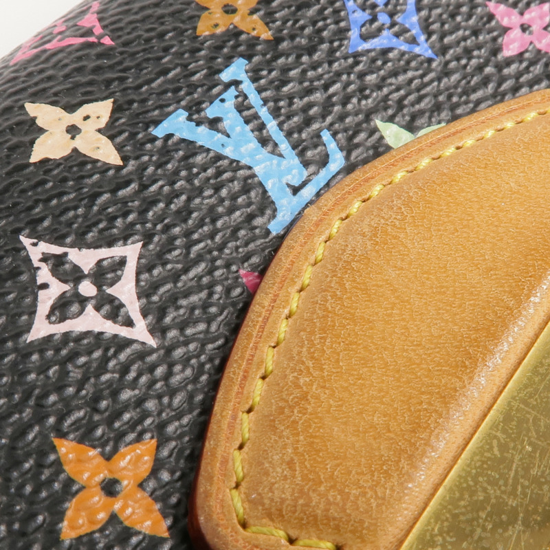 LOUIS VUITTON Monogram Multicolore Portefeuille Eugenie Wallet金扣長錢包-15