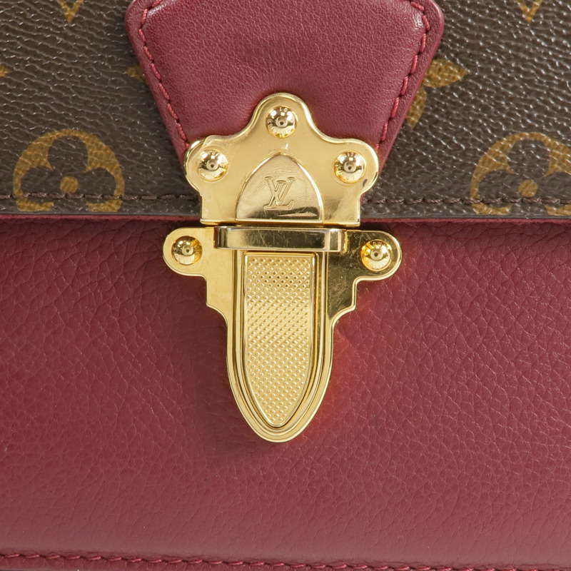 LOUIS VUITTON Monogram Victoire金扣鏈帶肩背袋-13