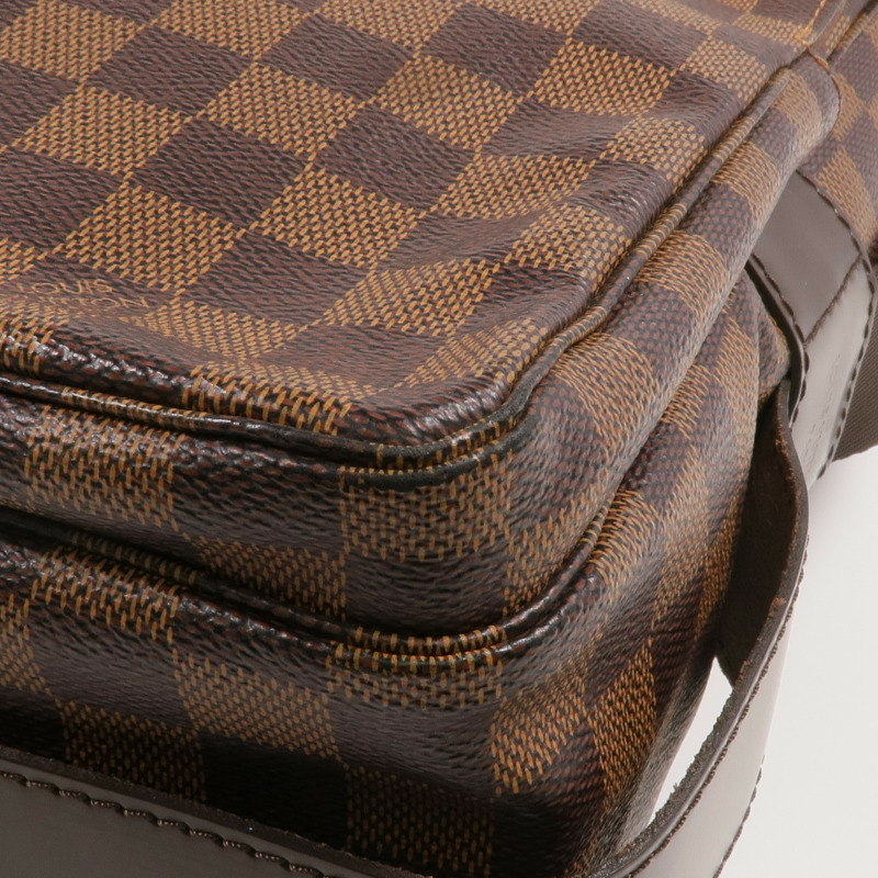 LOUIS VUITTON Damier Naviglio金扣肩背袋-10