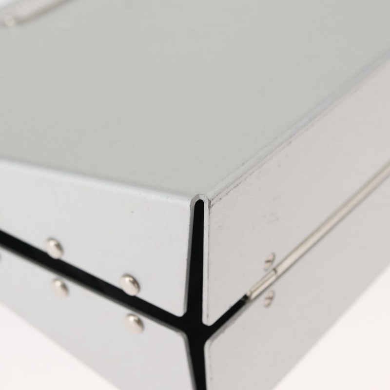 【日本直送】Salvatore Ferragamo Chain Gancini Bag Stainless Steel Silver Auth 156983V-14