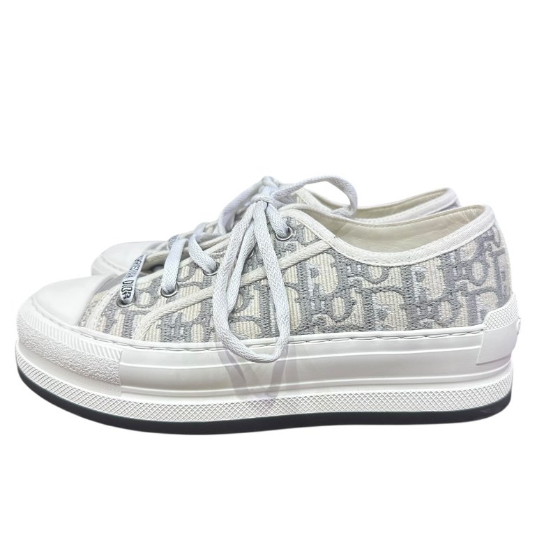 【美收精品】DIOR老花米白休閒鞋 4-658-2
