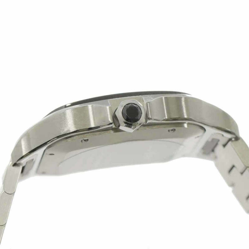 卡地亞 Santos de LM WSSA0037 男士腕錶，帶日期顯示，灰色，自動上鍊機芯-5