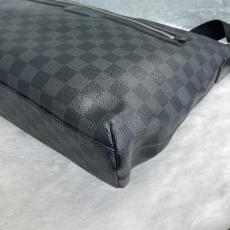 Louis Vuitton  N41211 黑色棋盤格斜背包-12
