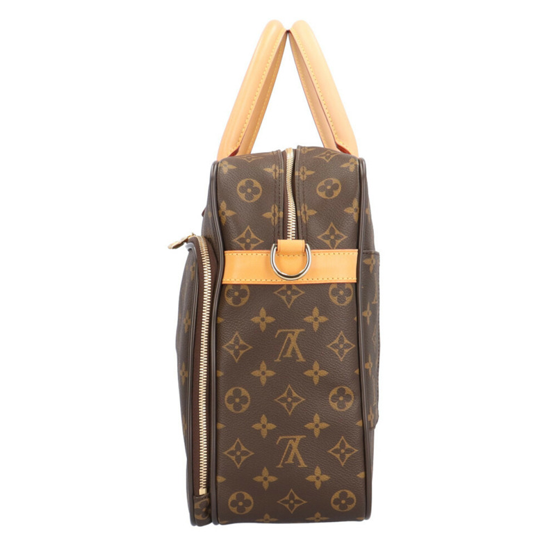 二手路易威登 Ikar Monogram 背包背包 M23252，棕色，女士-3