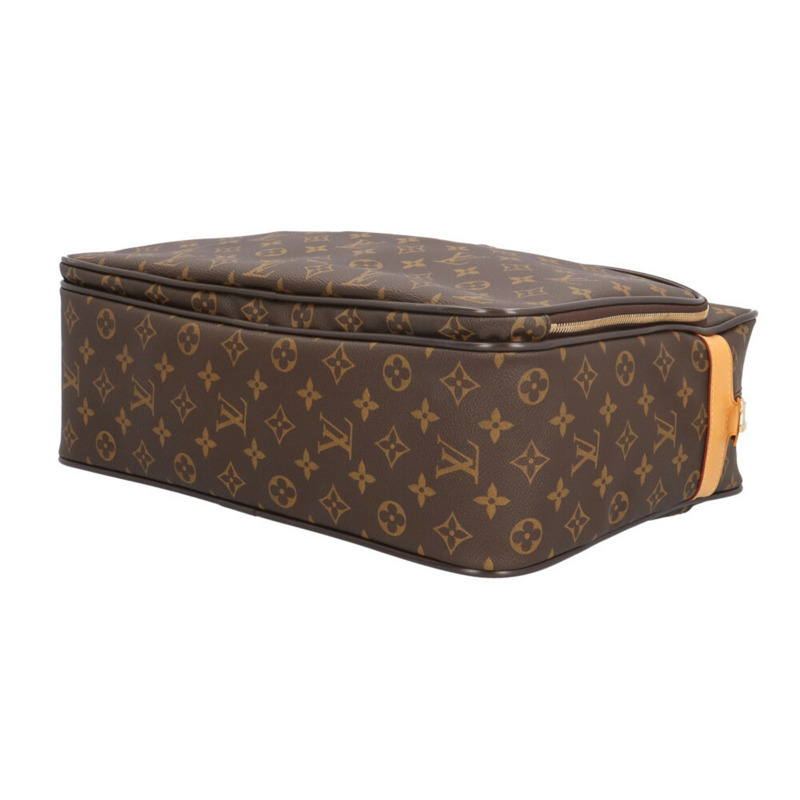 二手路易威登 Ikar Monogram 背包背包 M23252，棕色，女士-4