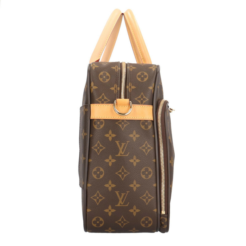二手路易威登 Ikar Monogram 背包背包 M23252，棕色，女士-6