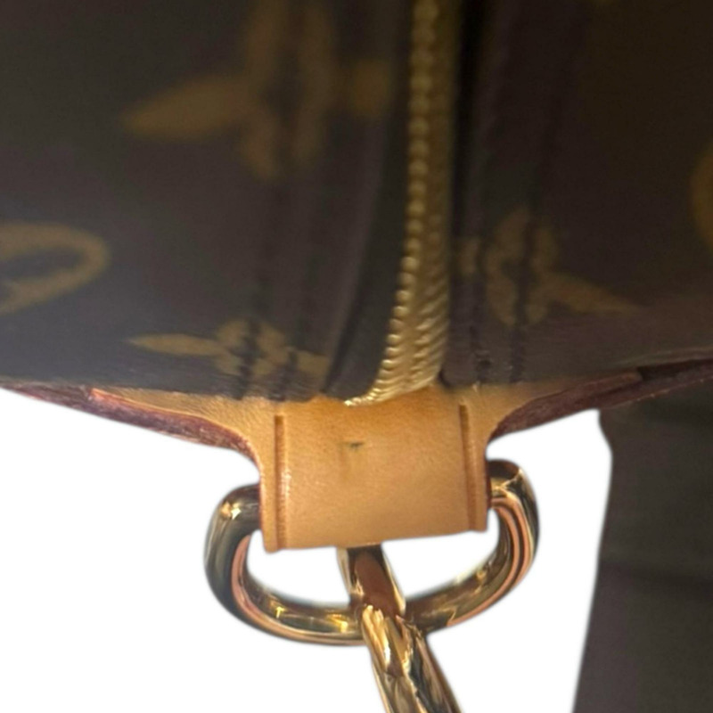 二手路易威登 Ikar Monogram 背包背包 M23252，棕色，女士-15