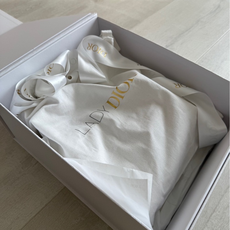Lady Dior 小型包款 奶茶色-6