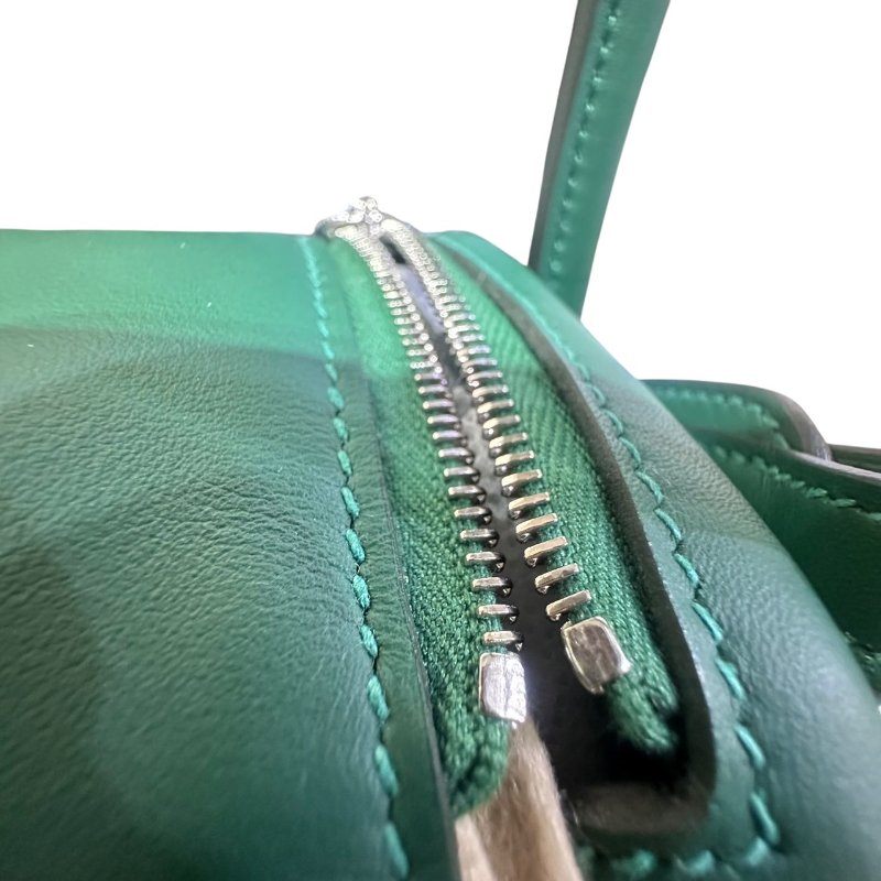 【美收精品】HERMES 綠色MINI LINDI K刻印 4-683-16