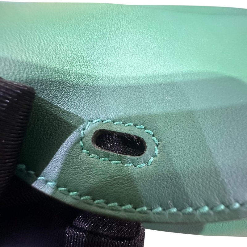 【美收精品】HERMES 綠色MINI LINDI K刻印 4-683-17