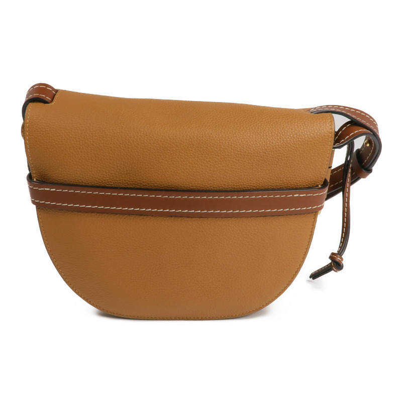 LOEWE 牛皮皮革Gate金扣肩背袋-2