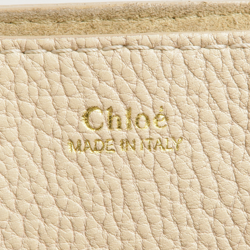 Chloe 牛皮皮革金扣鏈帶肩背袋-5