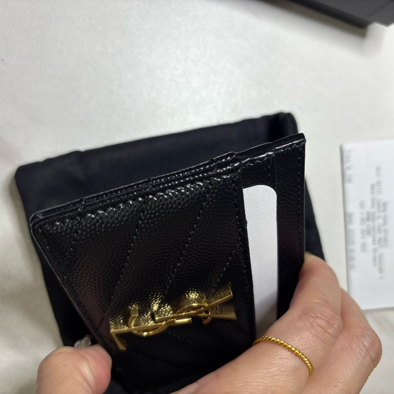 YSL黑色卡片包-0