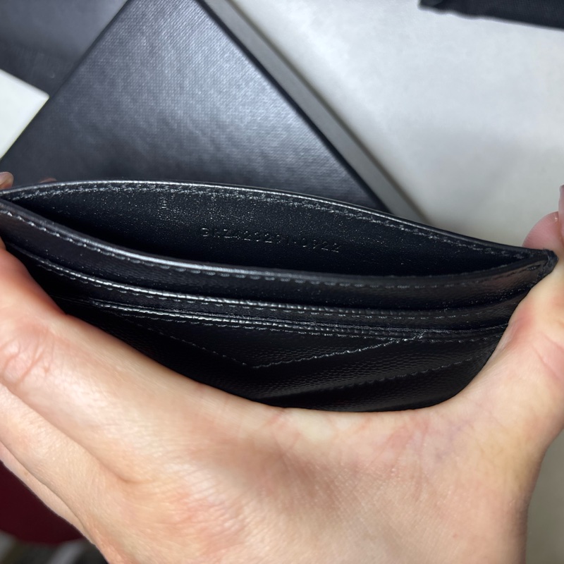 YSL黑色卡片包-4