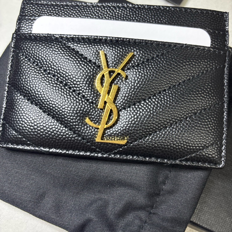 YSL黑色卡片包-12