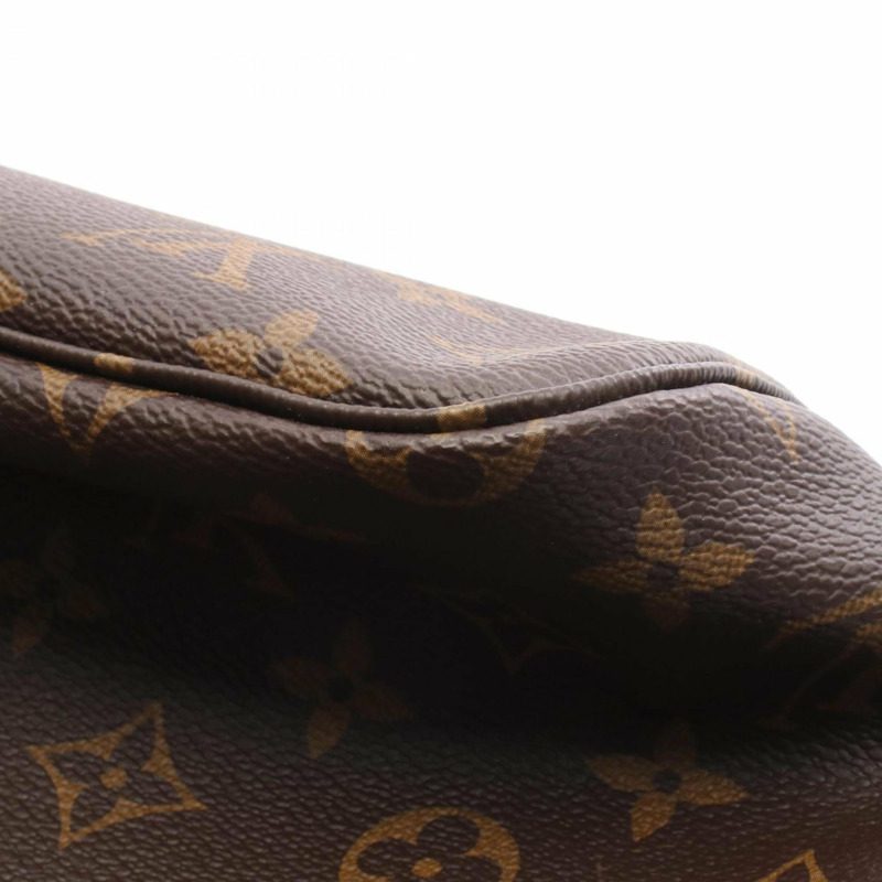 路易威登 Neverfull PM Monogram 手提包，塗層帆布和皮革，棕色，M46979，女士-5