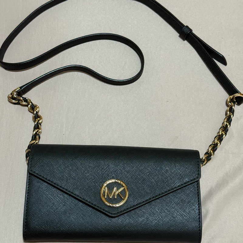 Michael Kors Carmen Wallet 黑色 信封包-0