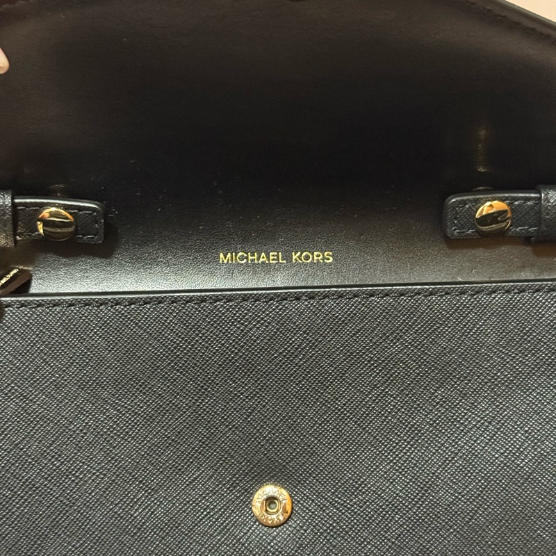 Michael Kors Carmen Wallet 黑色 信封包-10