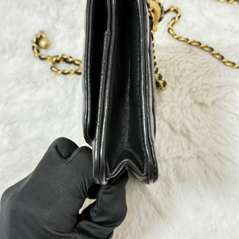 Chanel WOC 黑金核桃 芯片款 全網最低價❤️-3