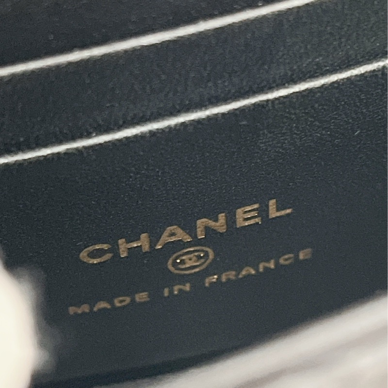 莉亞精品♡Chanel AP2682 迷你手把小廢包 黑 二手-19