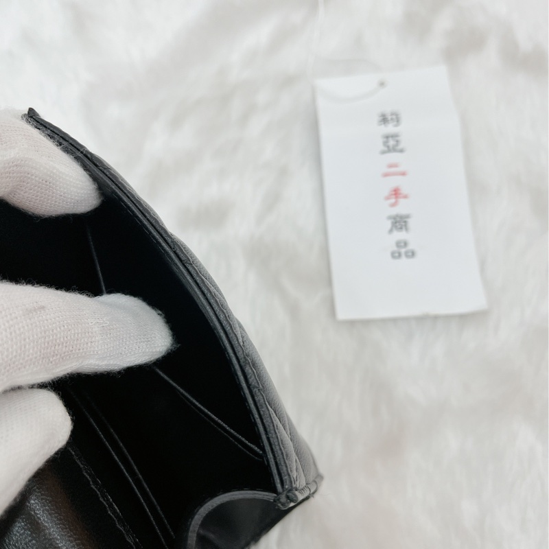 莉亞精品♡Chanel AP2682 迷你手把小廢包 黑 二手-21
