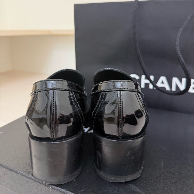 香奈兒 Chanel 愛心樂福鞋 黑色 36-11