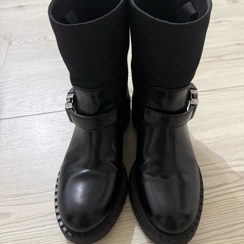 Prada 靴子 尼龍拼接真皮-1