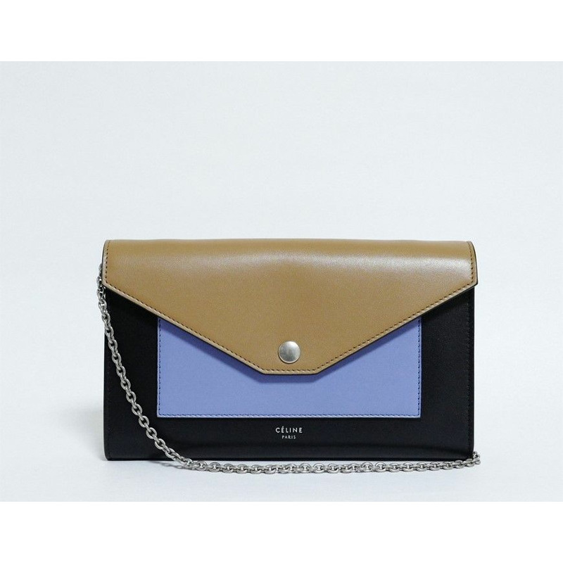 CELINE 大型翻蓋鏈條包 105213AD4-10