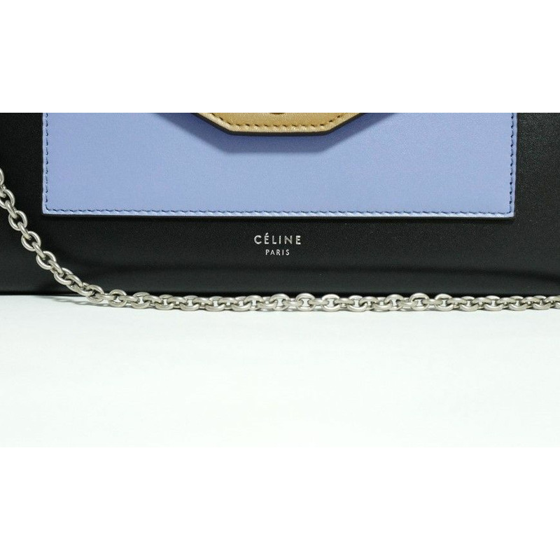 CELINE 大型翻蓋鏈條包 105213AD4-13